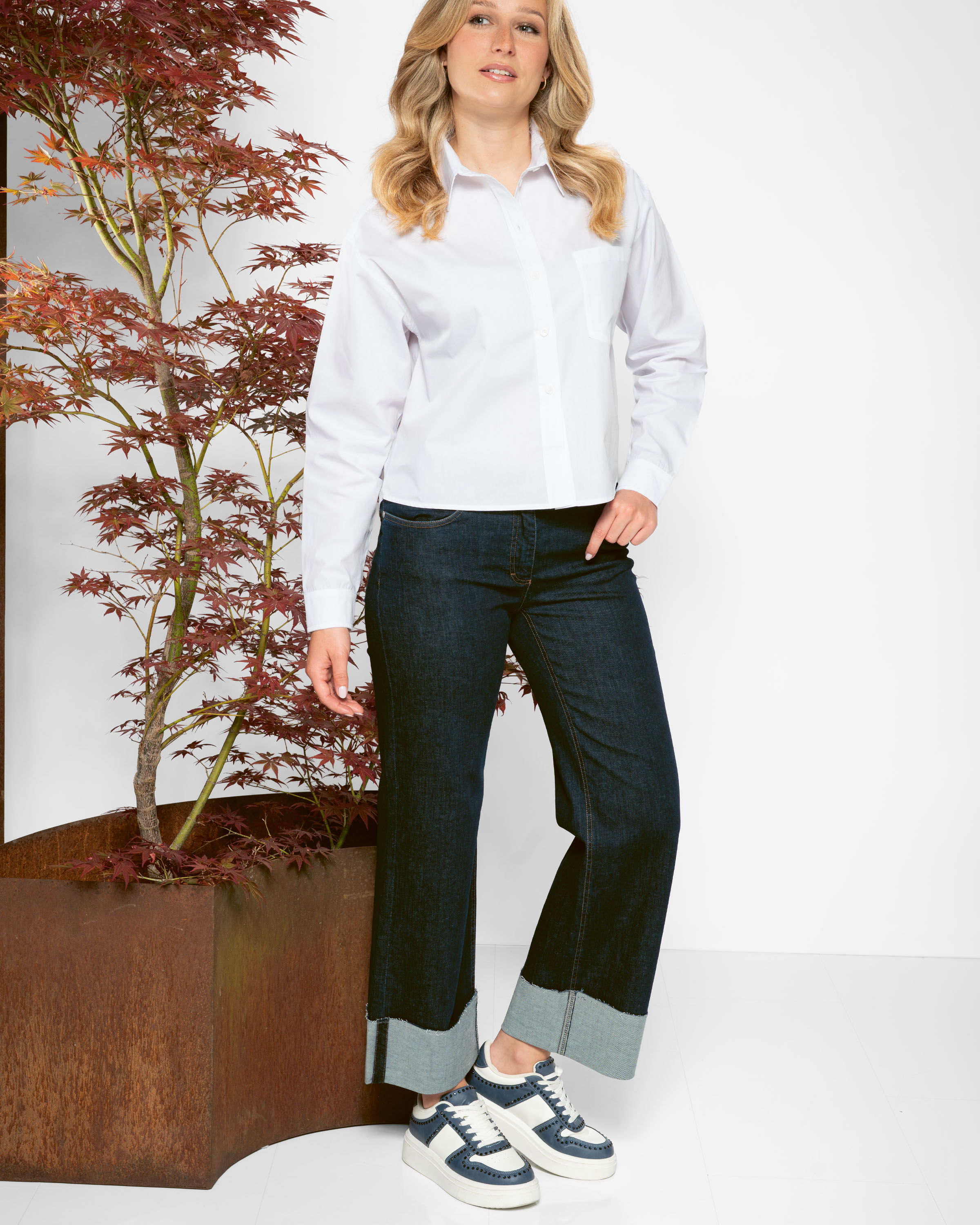 Cropped Jeans