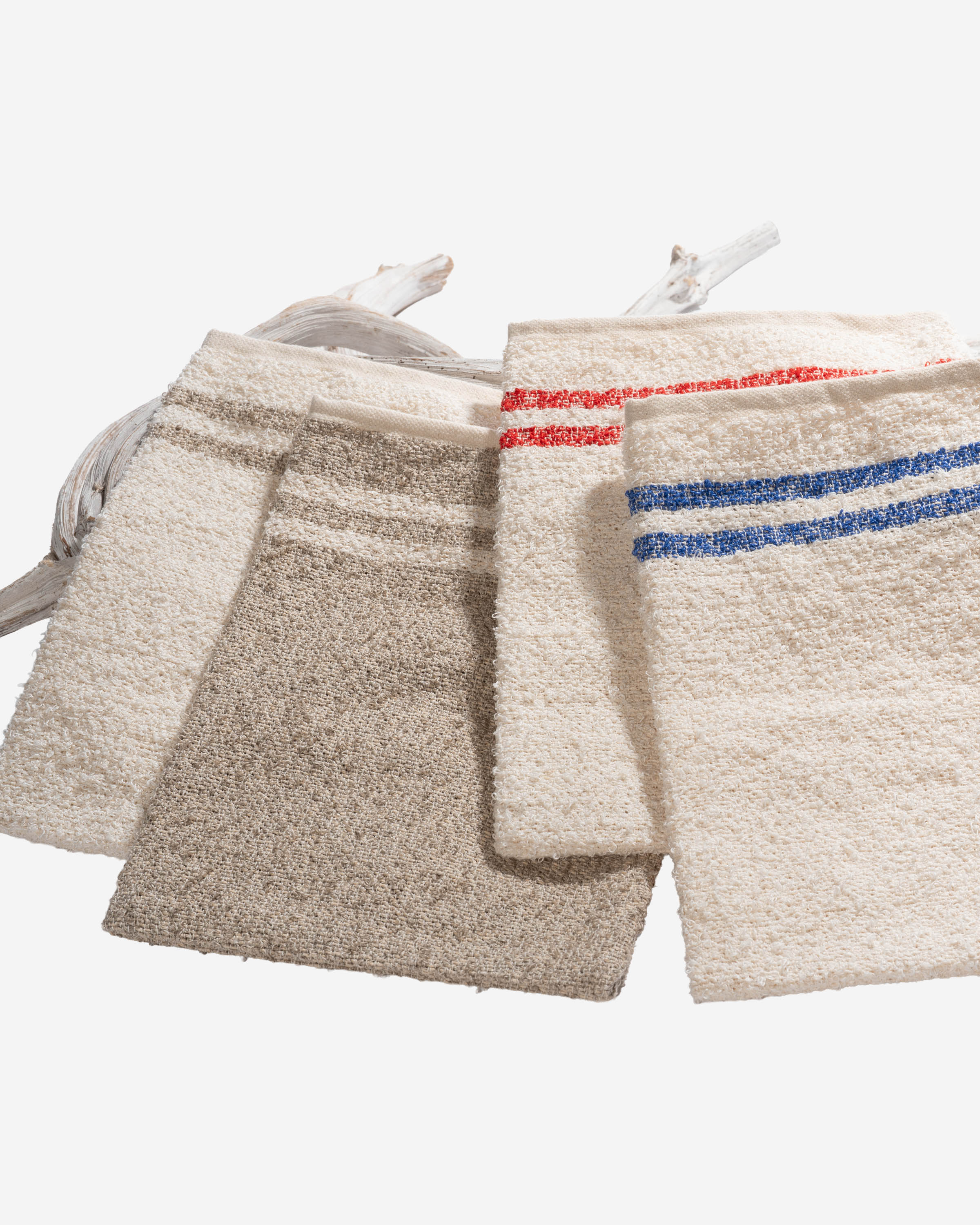 Waschhandschuh Leinenfrottee