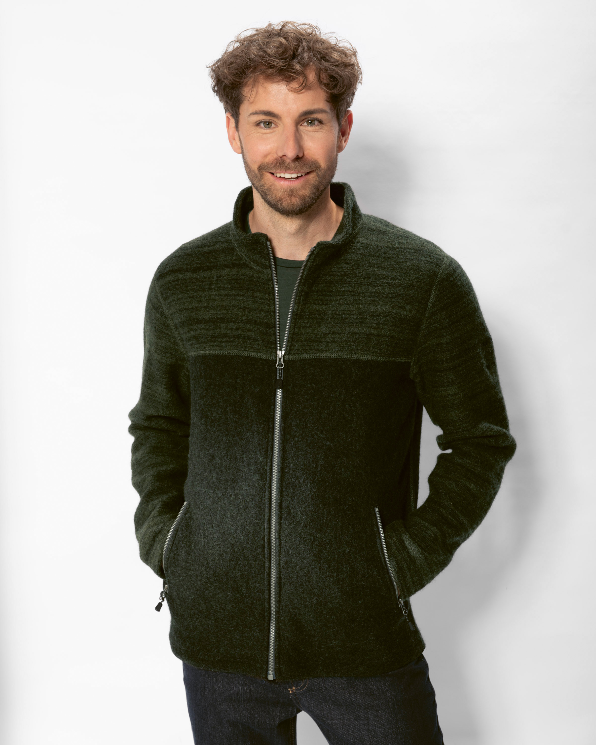 Outdoor Wolljacke
