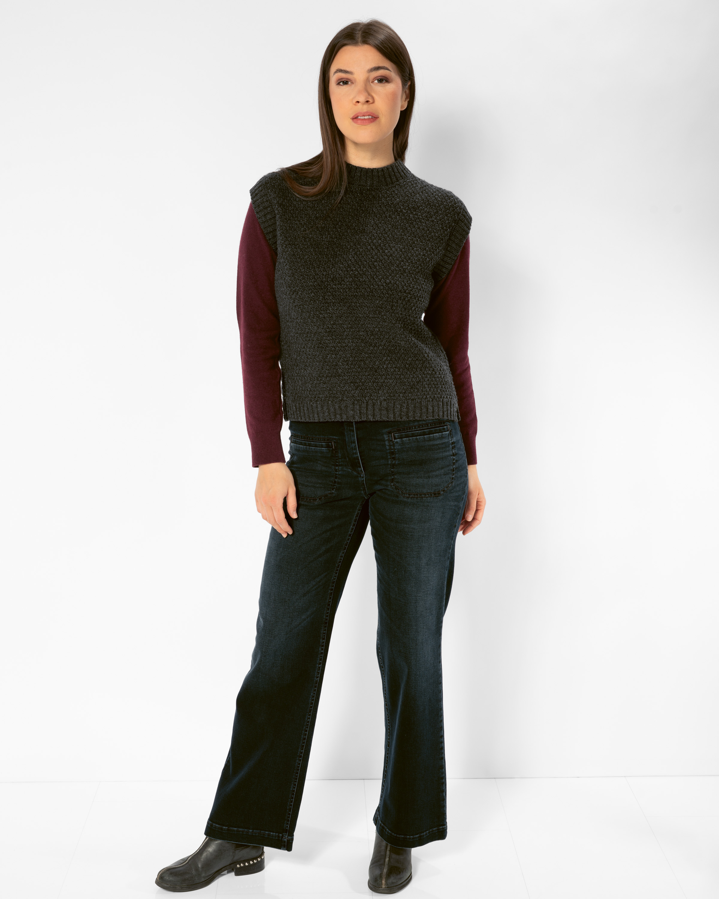 Wende-Strickpullunder