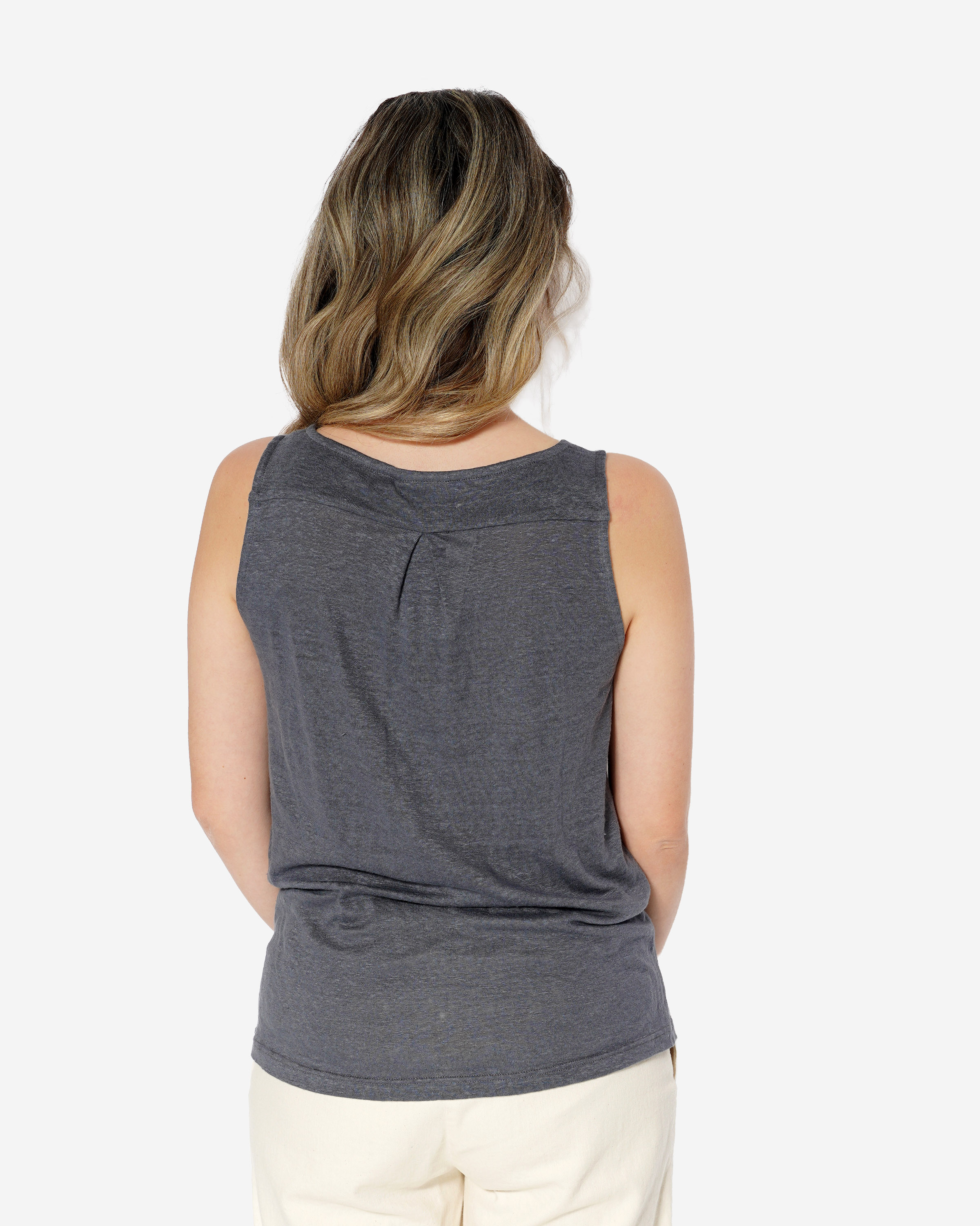 Leinen Top