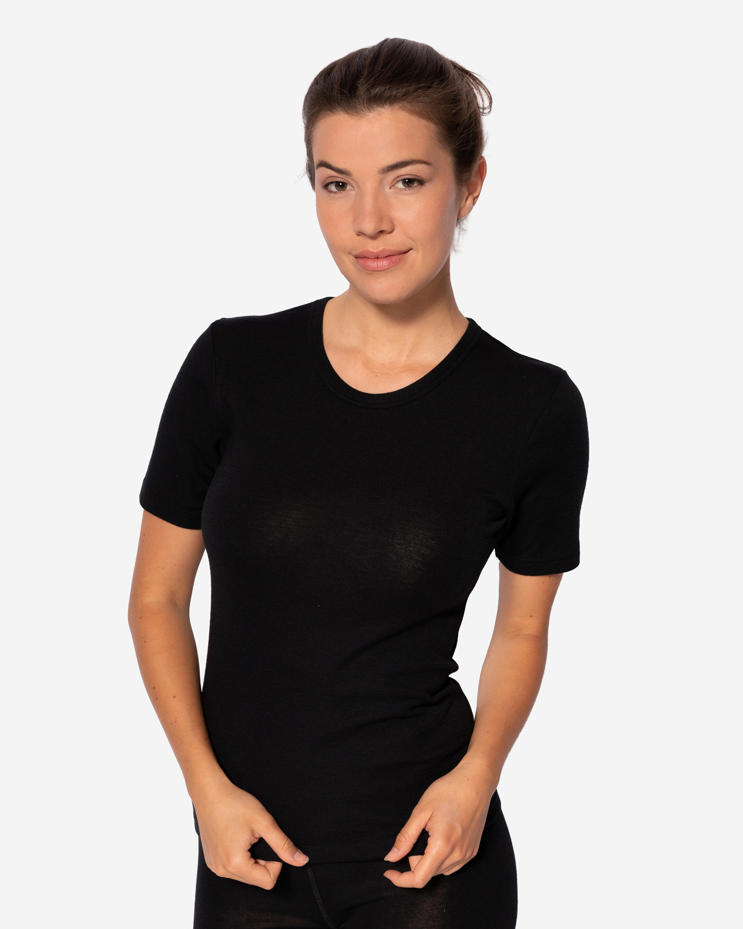 Shirt 1/4-Arm kbT Merinowolle