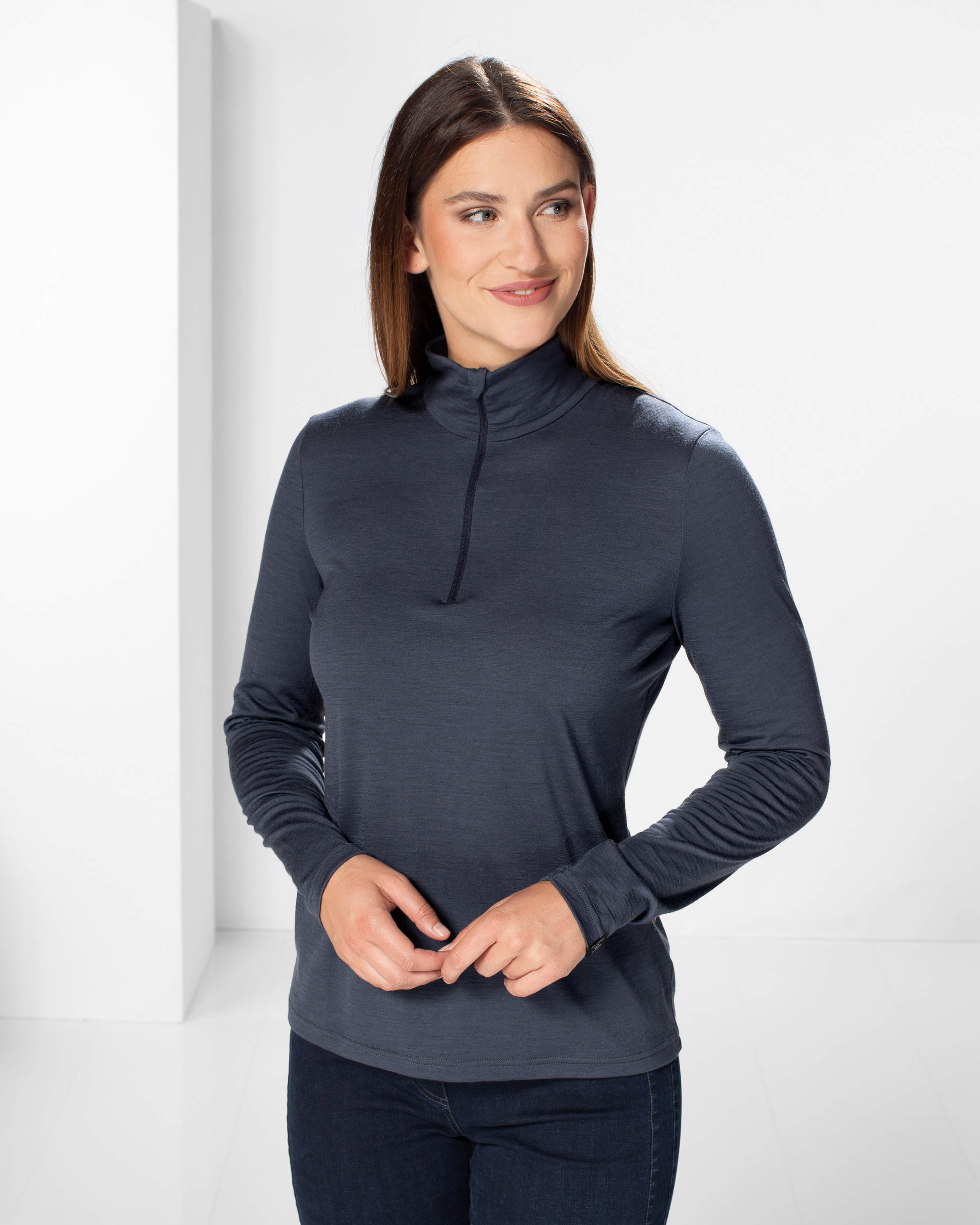 Merino Halfzip