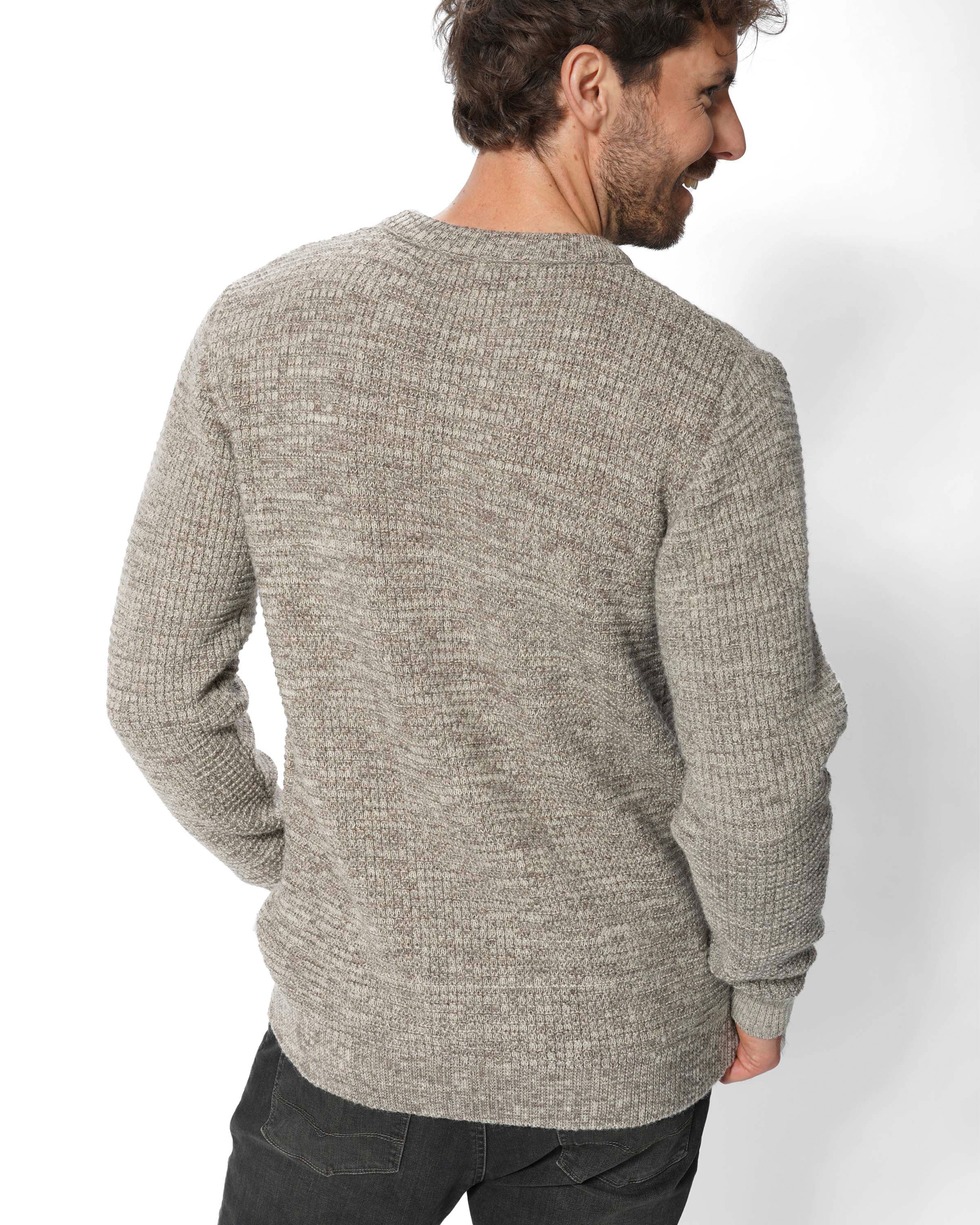 Undyed Wool Pullover