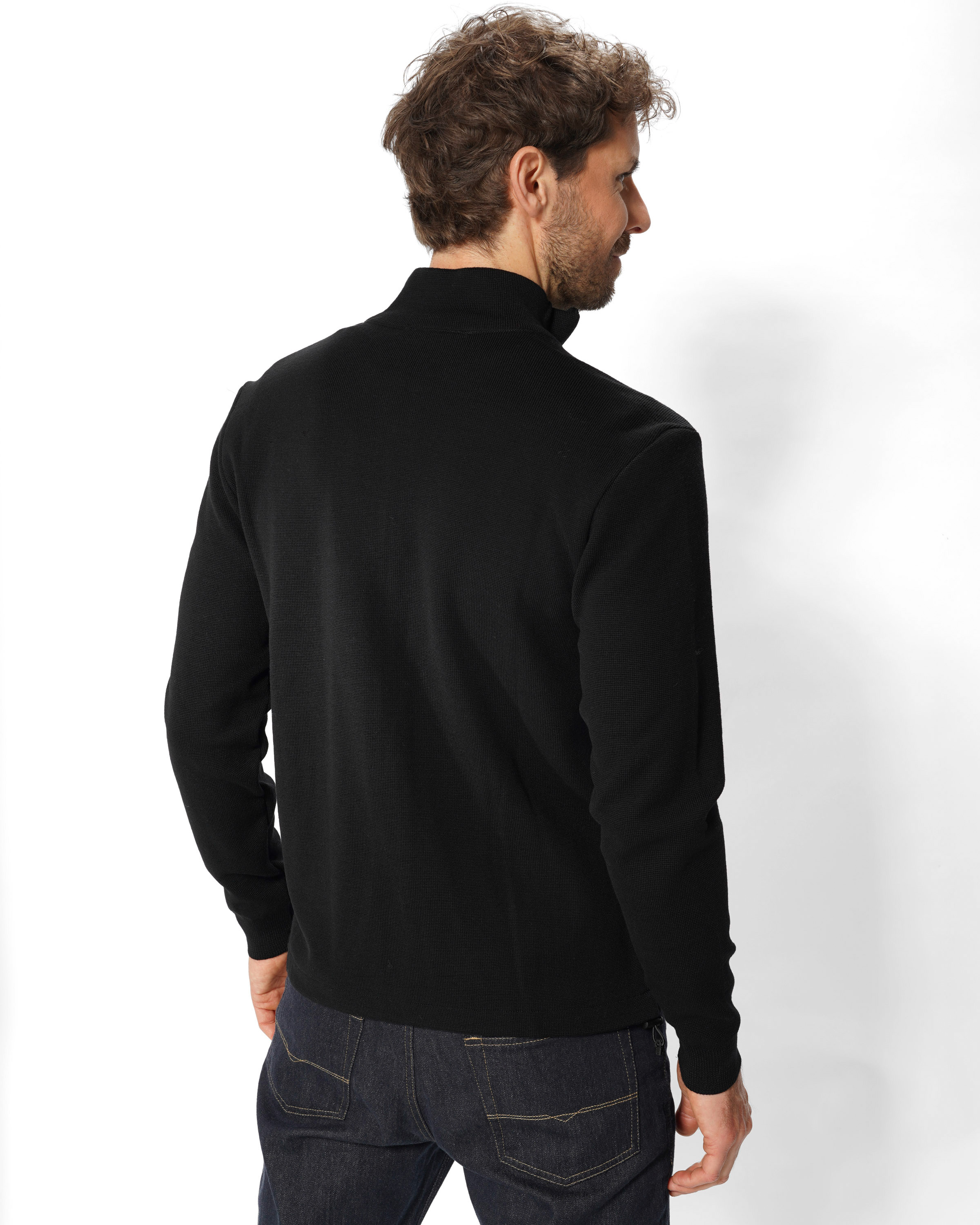 Merino Strickjacke