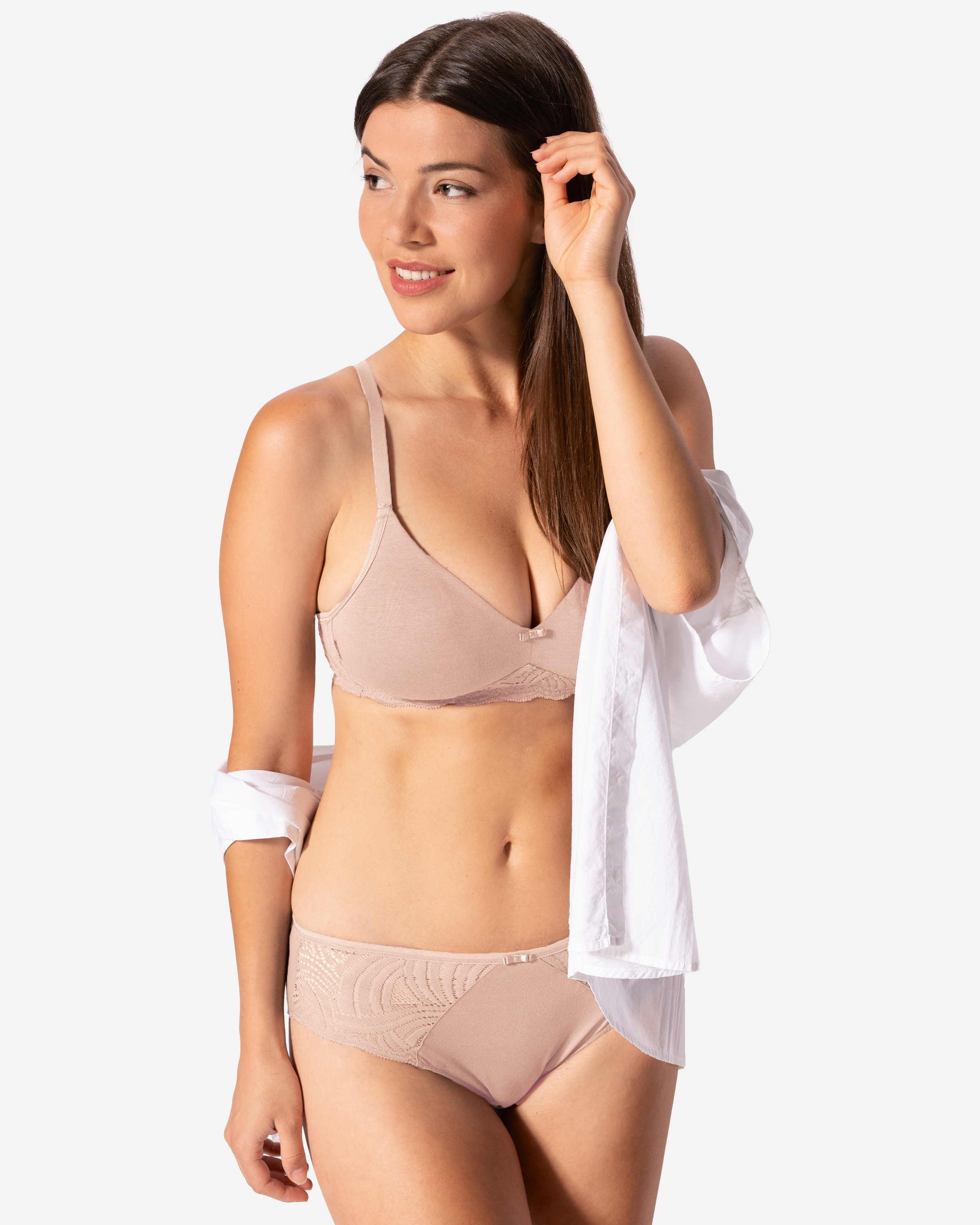 Slip mit Spitze